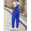 imageCicy Bell Womens Casual Bib Overalls Sleeveless Adjustable Straps Barrel Leg Jumpsuits Loose Summer Long Romper with PocketsBlue
