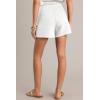 imageCicy Bell Womens Tweed Summer Shorts High Waisted Wide Leg Dressy Casual Shorts with Front Pocket White