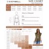 imageCicy Bell Women Ruffles Puffer Vest Sleeveless Button Down Padded Jacket Gilet Trendy Spring OuterwearBrown