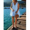imageCicy Bell Womens Babydoll Tank Mini Dress Scoop Neck Summer Sleeveless Short Sundress Vacation Beach Dresses with PocketsSky Blue