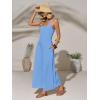 imageCicy Bell Womens Casual Wide Leg Jumpsuits Summer Spaghetti Strap Sleeveless Cut Out Loose Long Pant Rompers with PocketsBlue