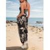 imageCicy Bell Womens Sexy Halter Jumpsuits Casual Deep V Nevk Beach Jogger Long Pants RompersBlackbrown1