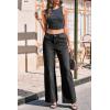 imageCicy Bell Womens Wide Leg Baggy Jeans High Waisted Boyfriend Loose Denim Pants with PocketsBlack
