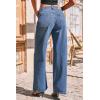 imageCicy Bell Womens Wide Leg Baggy Jeans High Waisted Boyfriend Loose Denim Pants with PocketsLight Blue