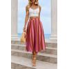 imageCicy Bell Womens Summer Striped Maxi Skirts ALine Elastic Waist Flowy Skirt Beach Vacation OutfitsPurple