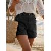 imageCicy Bell Womens Baggy High Waisted Jean Shorts Summer Wide Leg Jorts Casual Vintage Denim ShortsBlack