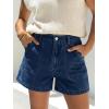 imageCicy Bell Womens Baggy High Waisted Jean Shorts Summer Wide Leg Jorts Casual Vintage Denim ShortsNavy