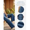 imageCicy Bell Womens Baggy Wide Leg Jeans Cropped High Waisted Stretchy Trendy Loose Capri Denim PantsNavy