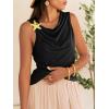 imageCicy Bell Womens Going Out Summer Tank Tops Cowl Neck Shirt 2026 Sleeveless Casual Cute Beach Vacation Outfits with StarfishBlack