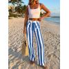 imageCicy Bell Womens Striped Wide Leg Jeans High Waisted Baggy Summer Casual Trendy Cotton Denim Pants with PocketsBlue