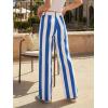 imageCicy Bell Womens Striped Wide Leg Jeans High Waisted Baggy Summer Casual Trendy Cotton Denim Pants with PocketsBlue