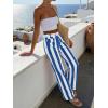 imageCicy Bell Womens Striped Wide Leg Jeans High Waisted Baggy Summer Casual Trendy Cotton Denim Pants with PocketsBlue