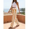 imageCicy Bell Womens Striped Wide Leg Jeans High Waisted Baggy Summer Casual Trendy Cotton Denim Pants with PocketsOrange