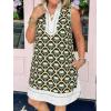 imageCicy Bell Womens Summer Floral Print Mini Dress V Neck Sleeveless Color Block Boho Dresses Casual Beach Vacation OutfitsBlack