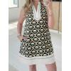 imageCicy Bell Womens Summer Floral Print Mini Dress V Neck Sleeveless Color Block Boho Dresses Casual Beach Vacation OutfitsBlack
