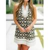 imageCicy Bell Womens Summer Floral Print Mini Dress V Neck Sleeveless Color Block Boho Dresses Casual Beach Vacation OutfitsBlack