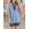 imageCicy Bell Womens Summer Floral Print Mini Dress V Neck Sleeveless Color Block Boho Dresses Casual Beach Vacation OutfitsBlue