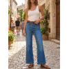 imageCicy Bell Womens Summer High Waisted Jeans Casual Trendy Wide Leg Baggy Vintage Denim Pants with PocketsBlue