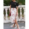 imageCicy Bell Womens Summer Short Sleeve TShirts Trendy Casual Crew Neck Tops Loose Fit Basic TeesBlack