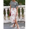 imageCicy Bell Womens Summer Short Sleeve TShirts Trendy Casual Crew Neck Tops Loose Fit Basic TeesGrey Marle