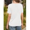 imageCicy Bell Womens Summer Short Sleeve TShirts Trendy Casual Crew Neck Tops Loose Fit Basic TeesWhite