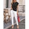 imageCicy Bell Womens Sweater Vest Summer Floral Cap Sleeve Sweaters Crew Neck Dressy Casual Knit Trendy 2026 TopsBlack Flowers