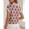 imageCicy Bell Womens Sweater Vest Summer Floral Cap Sleeve Sweaters Crew Neck Dressy Casual Knit Trendy 2026 TopsBurgundy