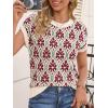 imageCicy Bell Womens Sweater Vest Summer Floral Cap Sleeve Sweaters Crew Neck Dressy Casual Knit Trendy 2026 TopsBurgundy