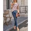imageCicy Bell Womens Sweater Vest Summer Floral Cap Sleeve Sweaters Crew Neck Dressy Casual Knit Trendy 2026 TopsBurgundy