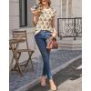 imageCicy Bell Womens Sweater Vest Summer Floral Cap Sleeve Sweaters Crew Neck Dressy Casual Knit Trendy 2026 TopsCaramel