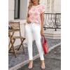 imageCicy Bell Womens Sweater Vest Summer Floral Cap Sleeve Sweaters Crew Neck Dressy Casual Knit Trendy 2026 TopsPink