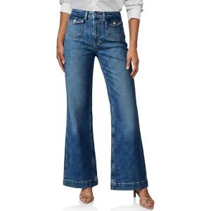 imageCicy Bell Womens Summer High Waisted Jeans Casual Trendy Wide Leg Baggy Vintage Denim Pants with PocketsBlue