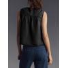 imageCicy Bell Womens Babydoll Denim Tank Tops Peplum Swing Flowy Shirred Sleeveless Shirts Loose Fit Going Out Cute Tops