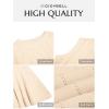 imageCicy Bell Womens Pleated Peplum Tank Tops Fitted Ribbed Knit Crew Neck Blouses Summer Sweater VestGrey