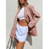 imageCicy Bell Womens Casual Oversized Blazer Button Down Long Sleeve Lapel Work Office Blazer Jackets with Pockets