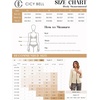 image:imageCicy Bell Womens Going Out Tops Cute Tie Front Tops Bell Long Sleeve Bow Shirts Summer Blouses WhiteCoffee