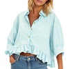 Checkered Light Blue