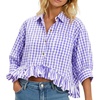 Checkered Purple