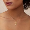image:imageCicy Bell Bow Necklace for Women 18k Gold Plated Trendy Charm Adjustable Cute Dainty Bowknot Choker Chain Necklace Jewelry GiftsGoldStyle A