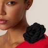 image:imageCicy Bell Womens 4 Rose Brooch Pin Dainty Shiny Camellia Birthday Pin Elegant Vintage Flower Hair Lapel Pins Trendy Dance Dress Jewelry GiftBlack