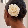image:imageCicy Bell Womens 4 Rose Brooch Pin Dainty Shiny Camellia Birthday Pin Elegant Vintage Flower Hair Lapel Pins Trendy Dance Dress Jewelry GiftCreamy White
