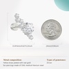 image:imageCicy Bell Womens Flat Back Stud Earrings 18K Gold Plated Hypoallergenic 316L G23 Surgical Titanium Steel CZ Stud Jewelry for Tragus Helix Cartilage Conch Piercing 20GSilver Star A