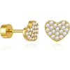 Gold Love Heart