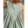 image:imageCicy Bell Womens Peplum Babydoll Tank Tops Summer Sleeveless Loose T Shirts Casual Shirred Flowy TopsLight Grey