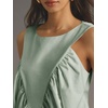 image:imageCicy Bell Womens Peplum Babydoll Tank Tops Summer Sleeveless Loose T Shirts Casual Shirred Flowy TopsLight Grey