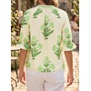 image:imageCicy Bell Womens Summer Floral Blouses Puff Ruffle Sleeve V Neck Boho Shirts Dressy Casual Flowy Blouse TopsCyanblue