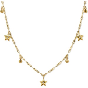 image:imageCicy Bell 18k Gold Plated Necklace For Women Dainty Cubic Zirconia Charm Choker Necklace Adjustable Chain Jewelry GiftStyle CGold
