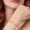 image:imageCicy Bell Evil Eye Bracelets 18k Gold Plated Turquoise Zirconia Link Bracelets Trendy Jewelry Gift for Women Adjustable 59 with 19 ExtenderCGold