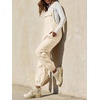 image:imageCicy Bell Womens Casual Overalls Baggy Adjustable Straps Bib Jogger Jumpsuits Cute Cozy OutfitsApricot