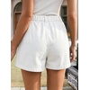 image:imageCicy Bell Womens Baggy High Waisted Jean Shorts Summer Wide Leg Jorts Casual Vintage Denim ShortsWhite